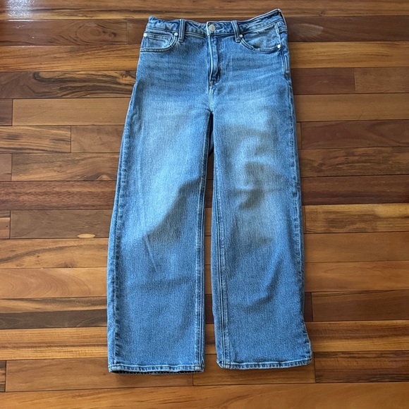 Quince comfort stretch high rise relaxed straight jeans size 28 - Picture 4 of 7